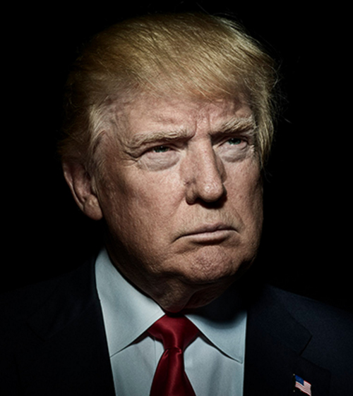 President-Elect Donald Trump in Time magazine, December 2016